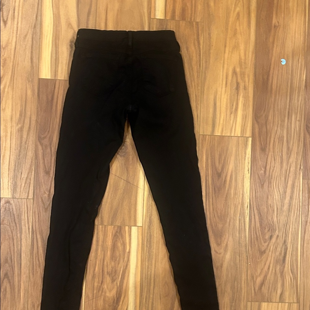 Flying monkey Low rise Black Skinny low pants size 27 - Picture 3 of 3